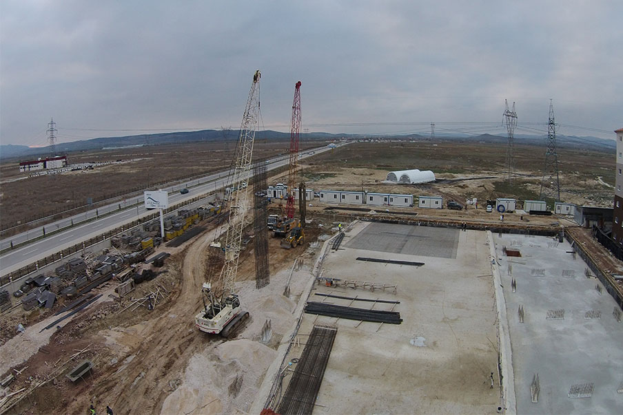 Alternatif zemin diyafram duvar kağıthane